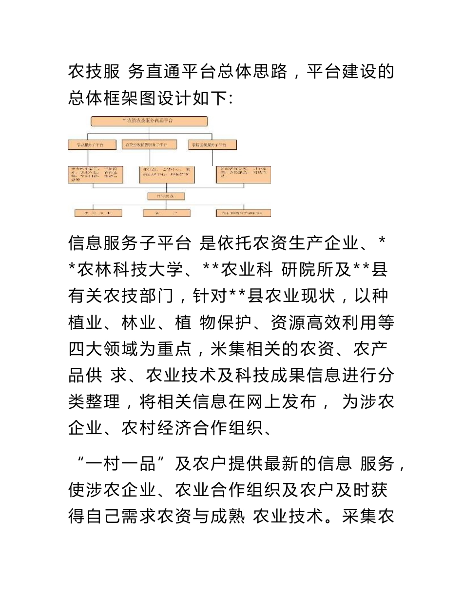 农资农技服务直通平台可行性研究报告_第3页