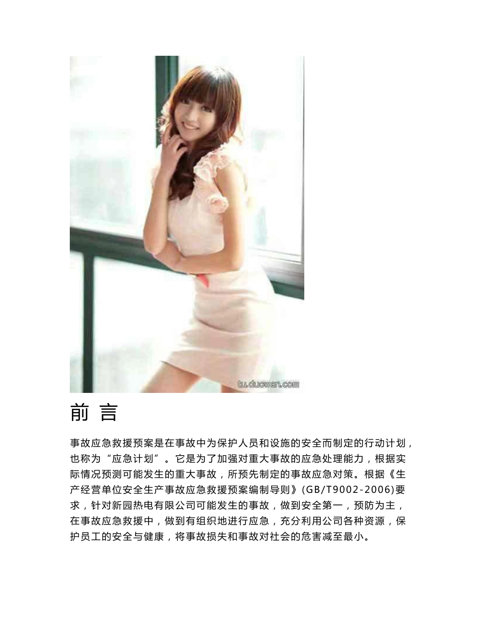 安全生产事故应急预案汇编_第1页