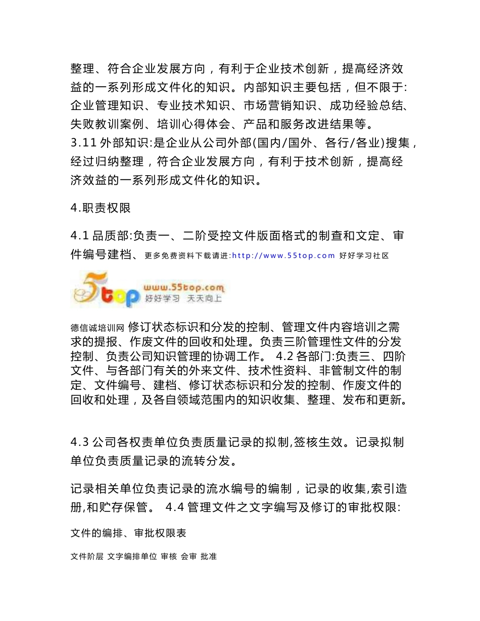 文件管理及记录控制程序(含表格)_第3页