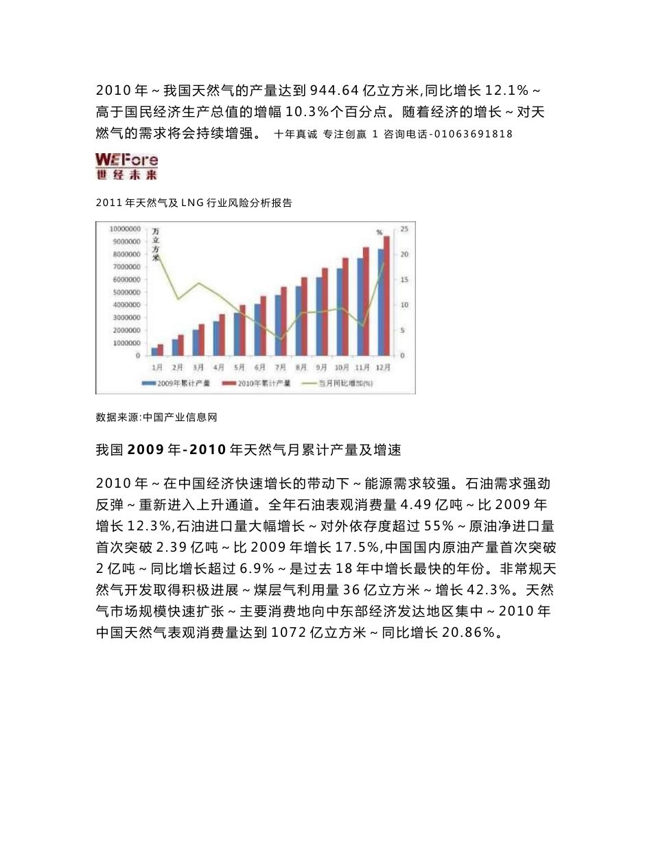 2011年天然气及LNG行业分析报告_第2页