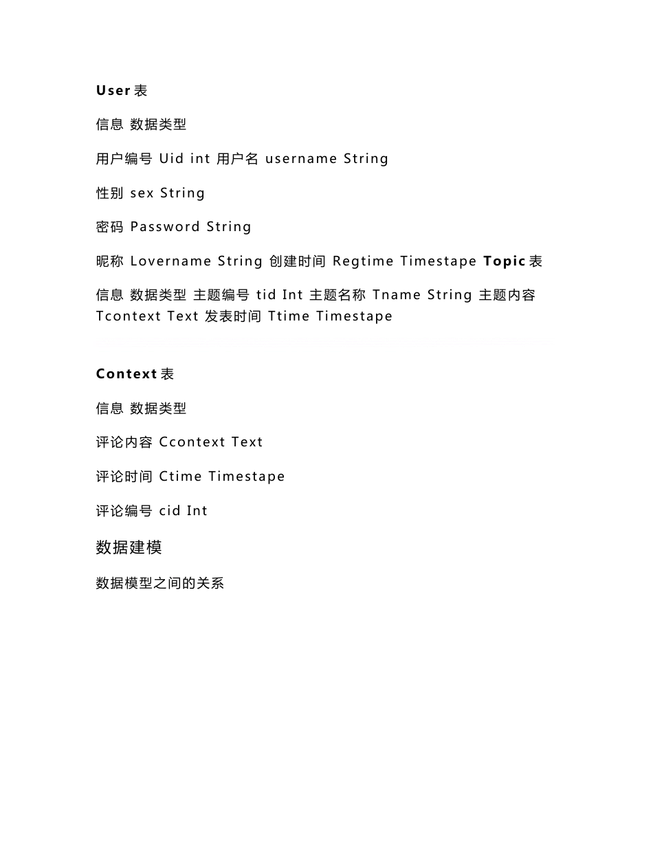 Javaweb项目实验报告_第2页