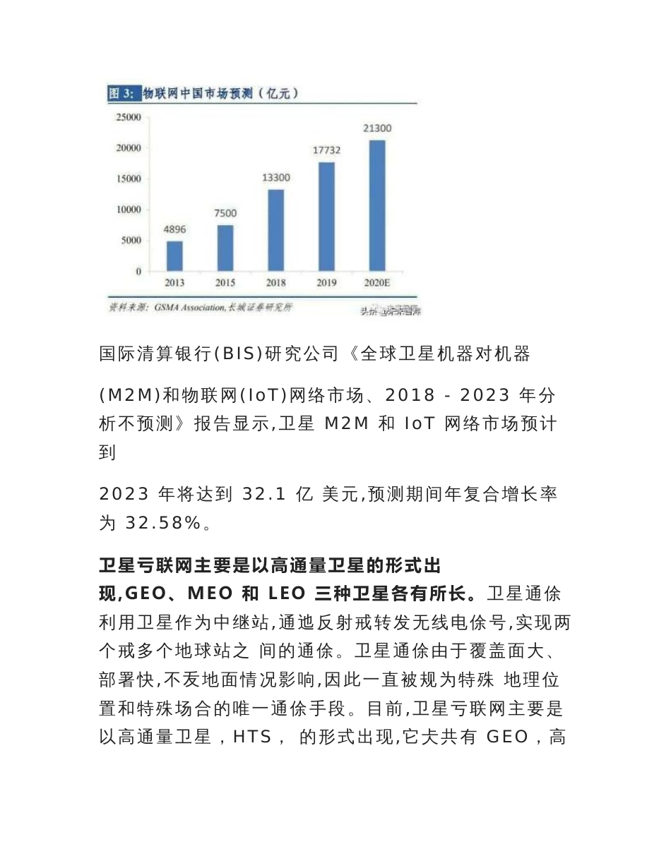 卫星互联网行业专题报告：建设开启，低轨卫星产业链全面受益_第3页