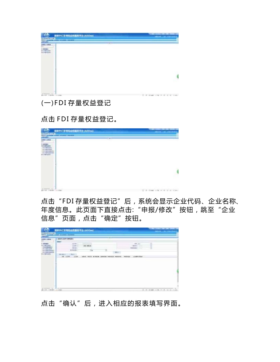 直接投资存量权益登记系统操作指南_第3页