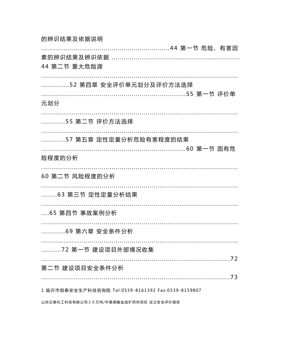 安全评价报告书_第2页