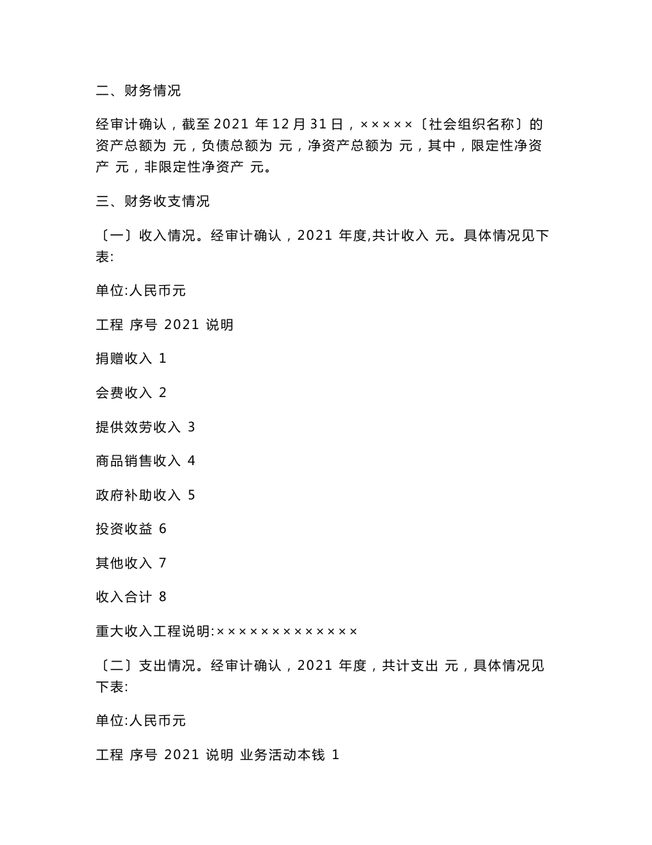 社会组织审计报告模板_第3页