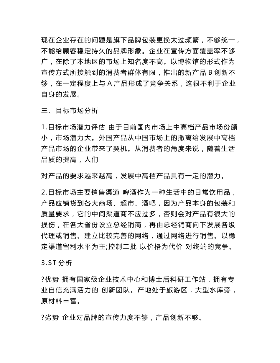 市场定位策划书(模板)_第2页