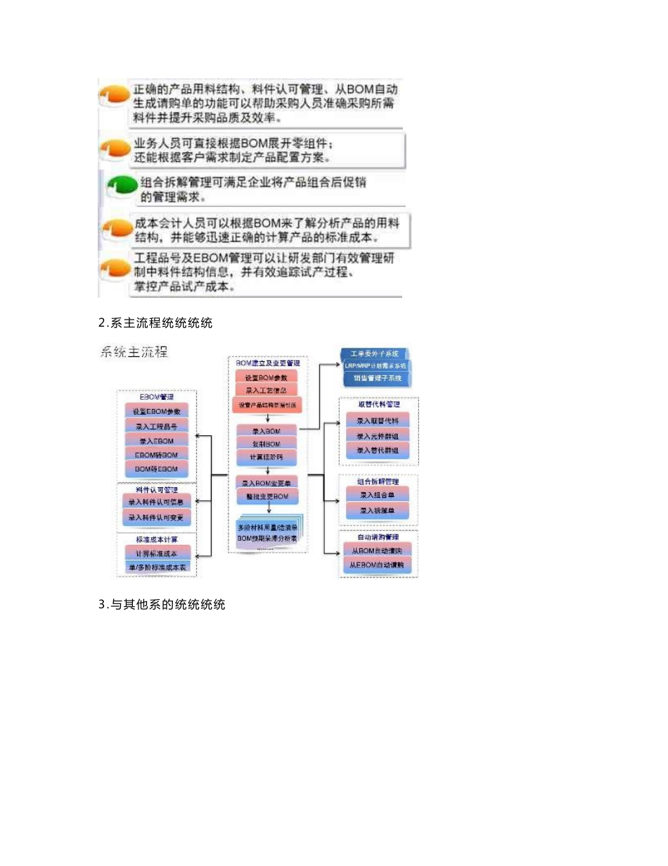 易飞9.0产品结构管理系统bom-学习手册_第2页