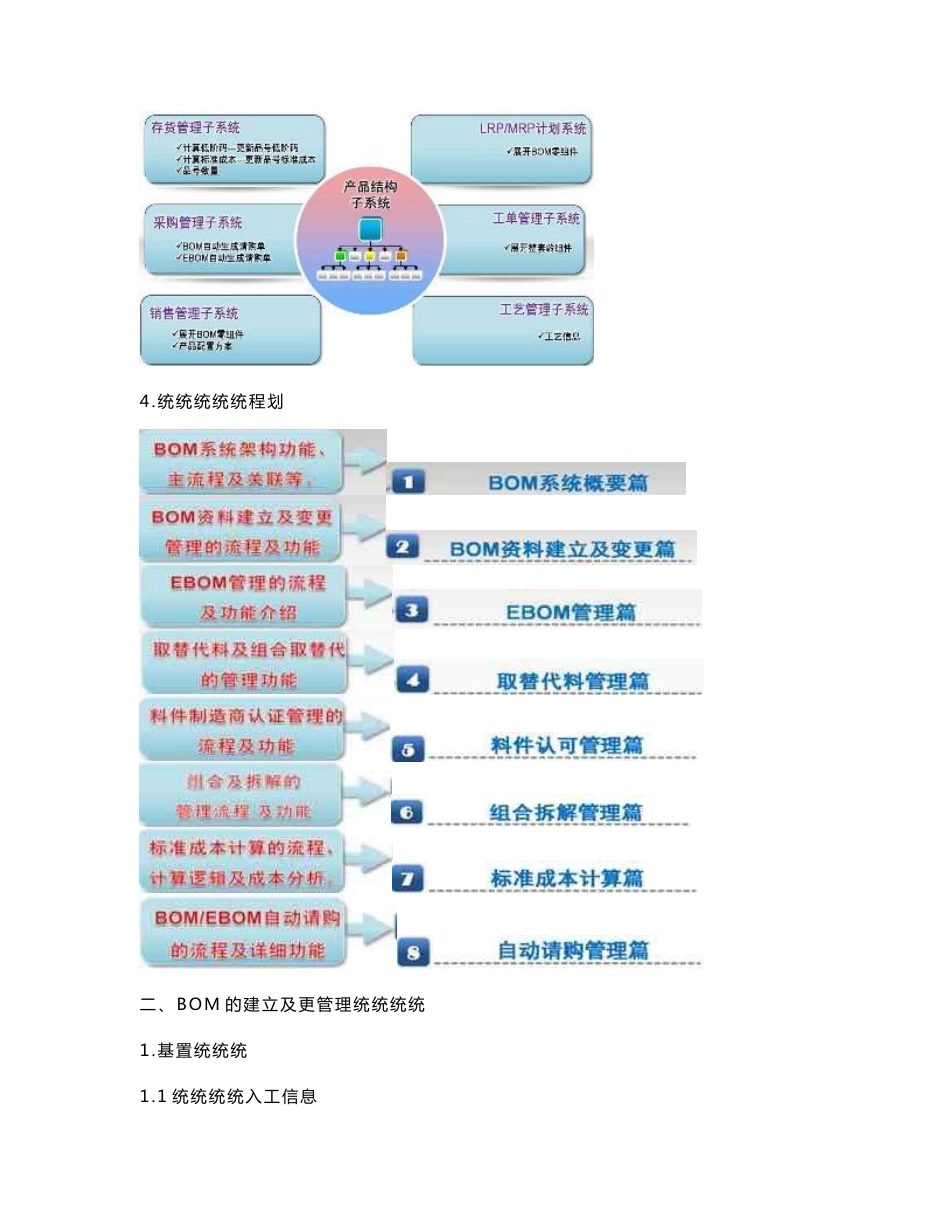 易飞9.0产品结构管理系统bom-学习手册_第3页