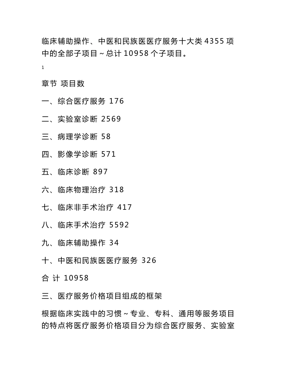 2016新编全国医疗服务价格项目规范(版定价指导手册(征求意见稿)》使用说明_第2页