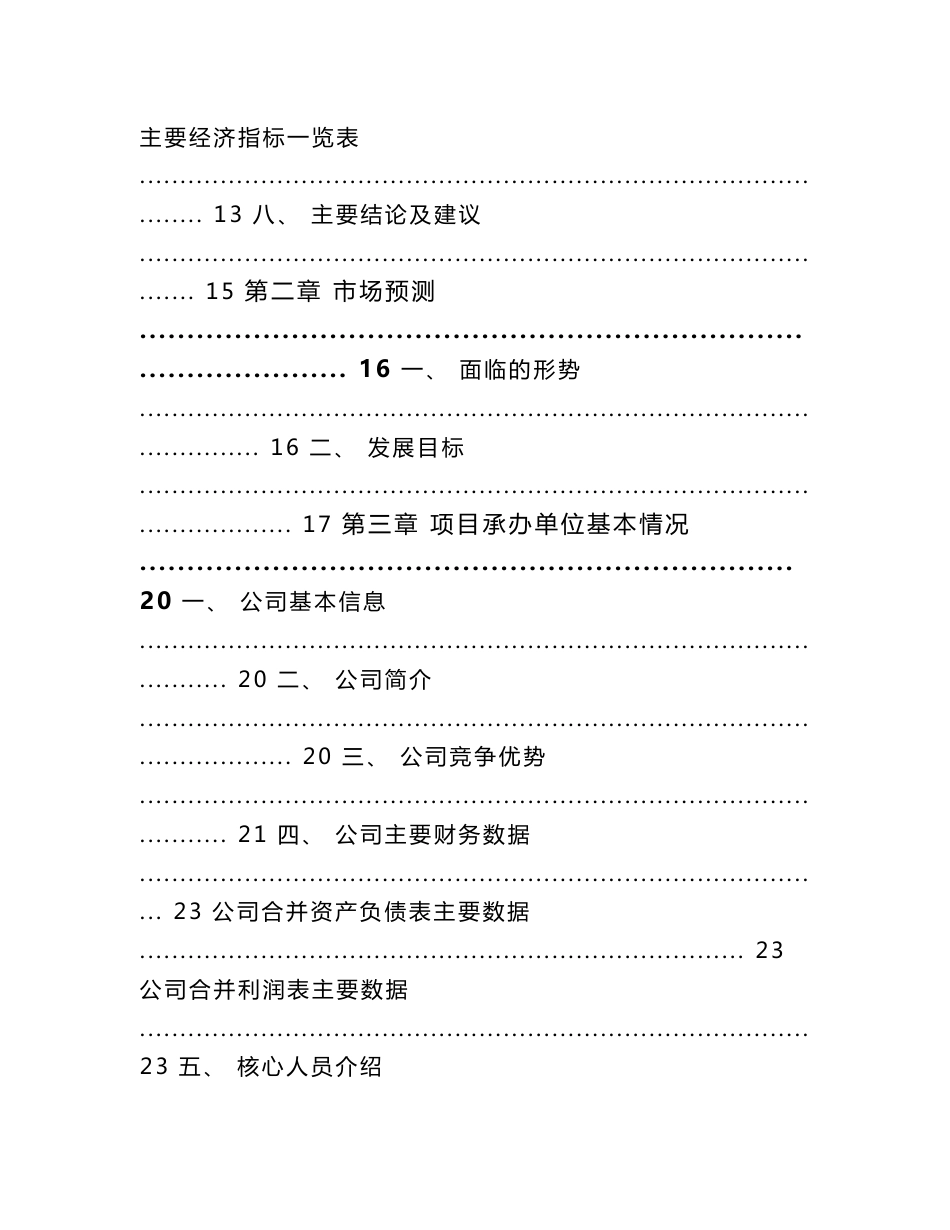 软件和信息技术服务项目商业计划书（参考范文）_第2页