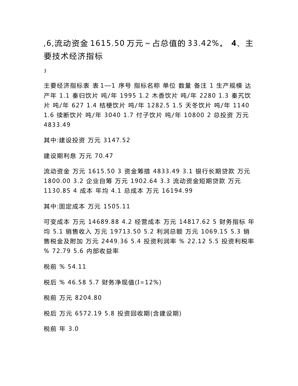 4200亩药材种植及加工项目建议书及蒙药种植基地建设研究_第3页