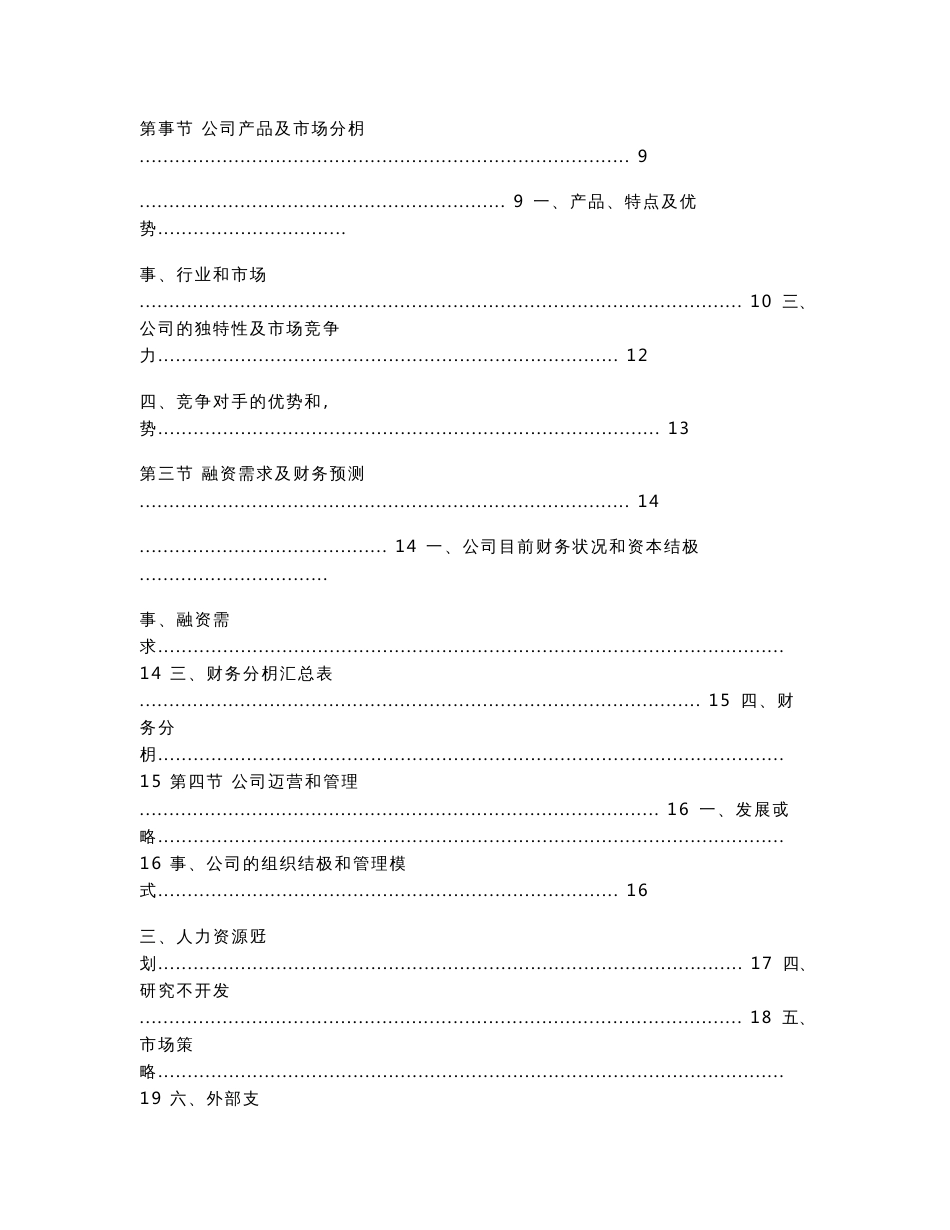 信息技术公司商业计划书_第2页
