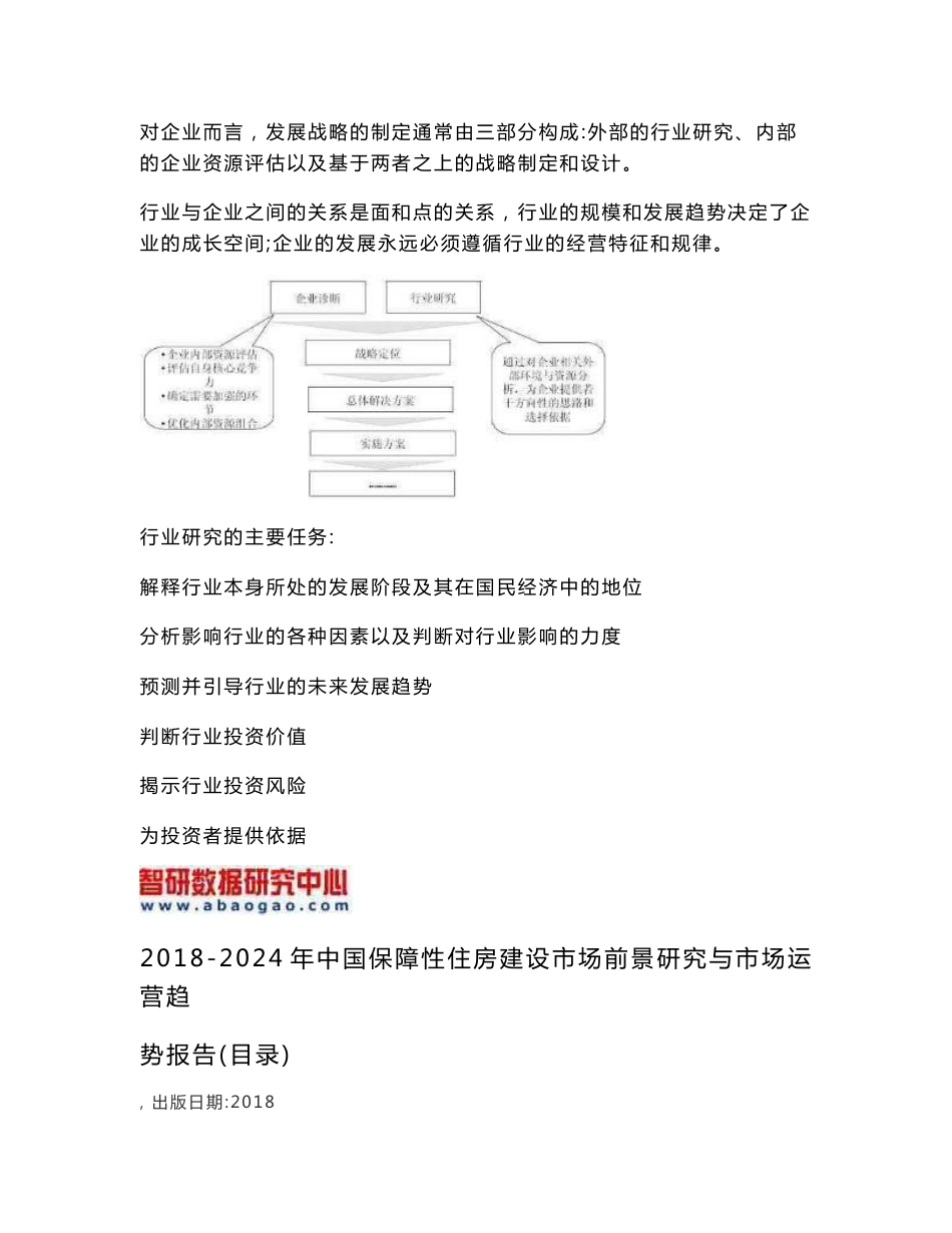 2018-2024年中国保障性住房建设市场前景研究与市场运营趋势报告_第3页