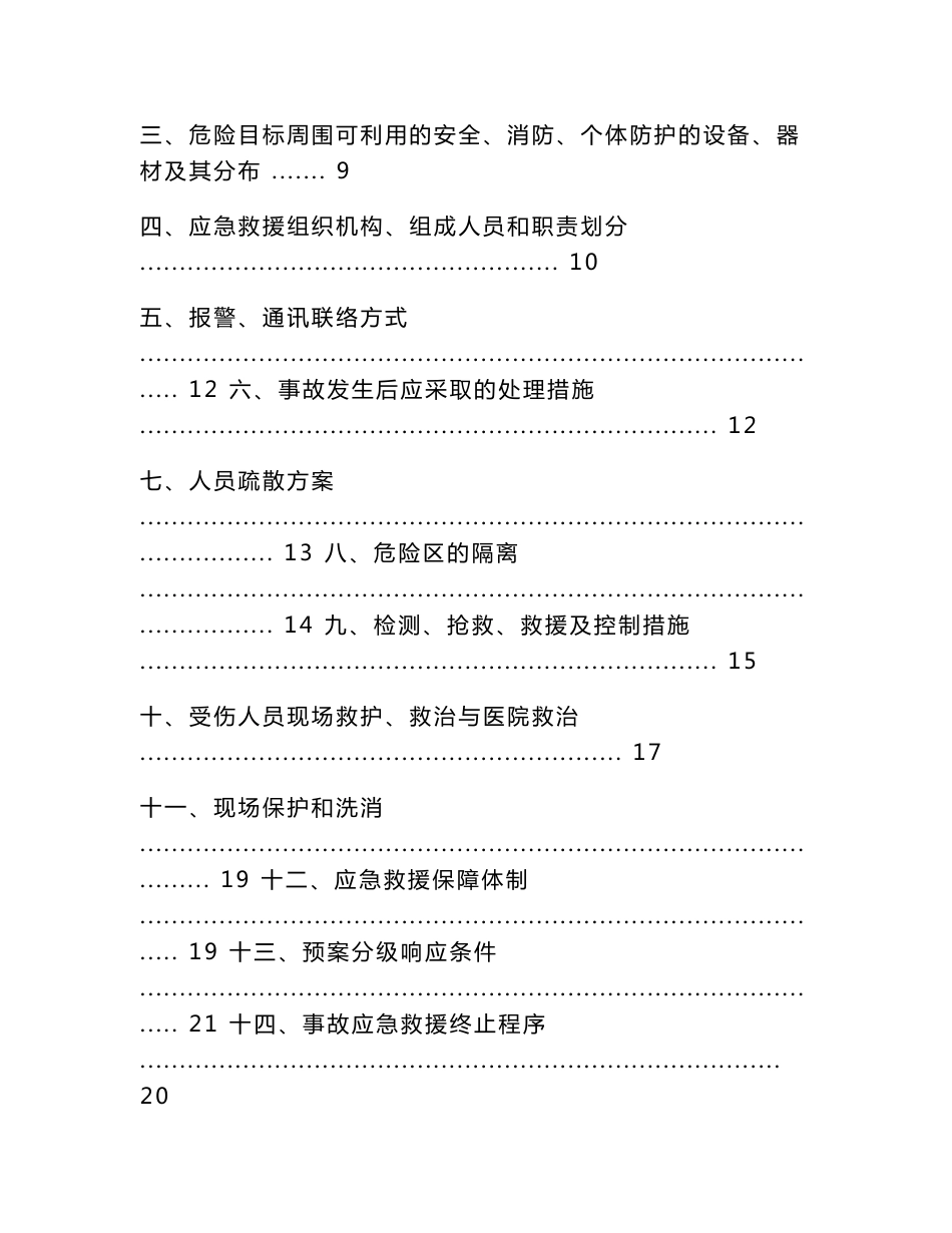 公司危险化学品事故应急救援预案_第2页