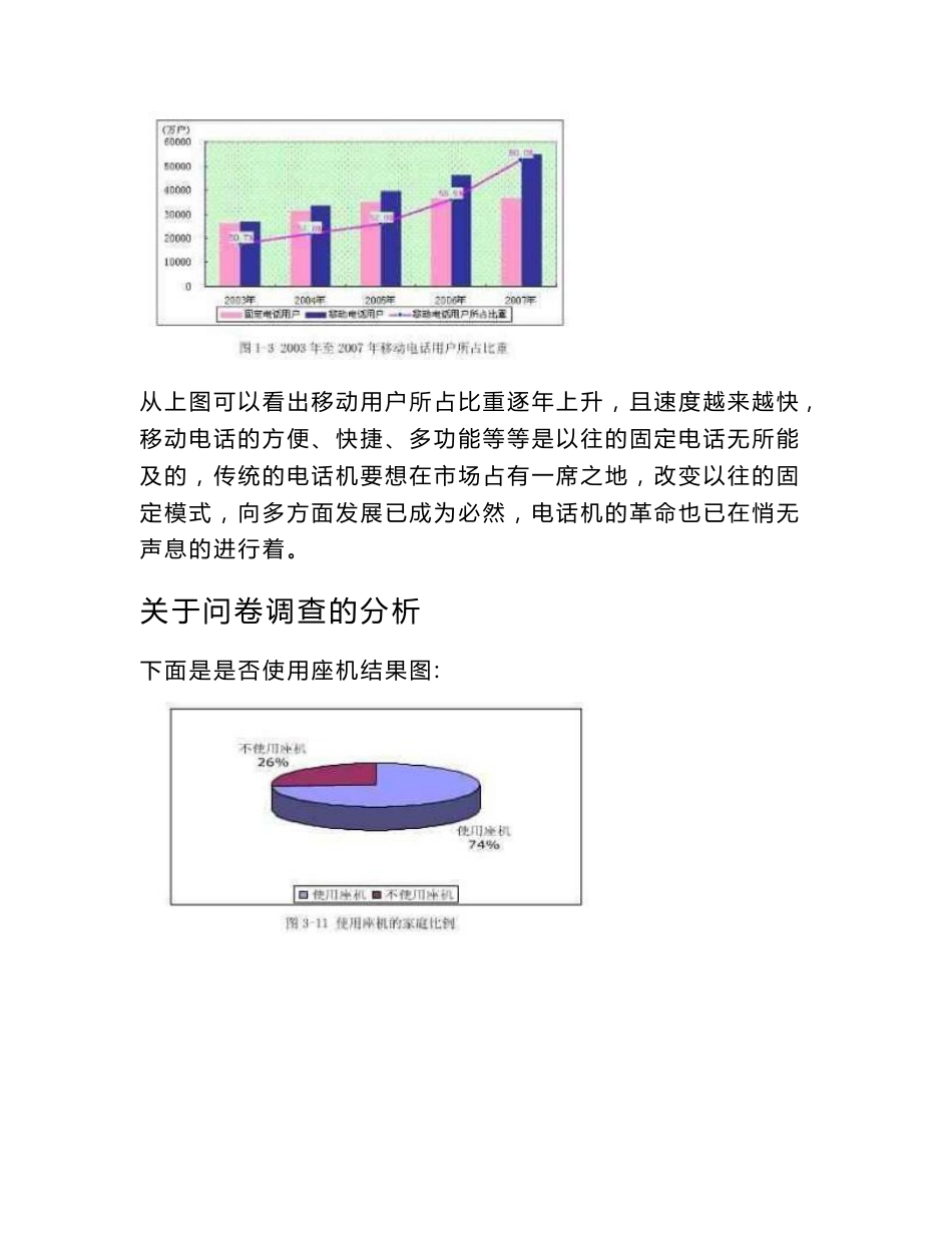 电话机市场调研报告_第3页