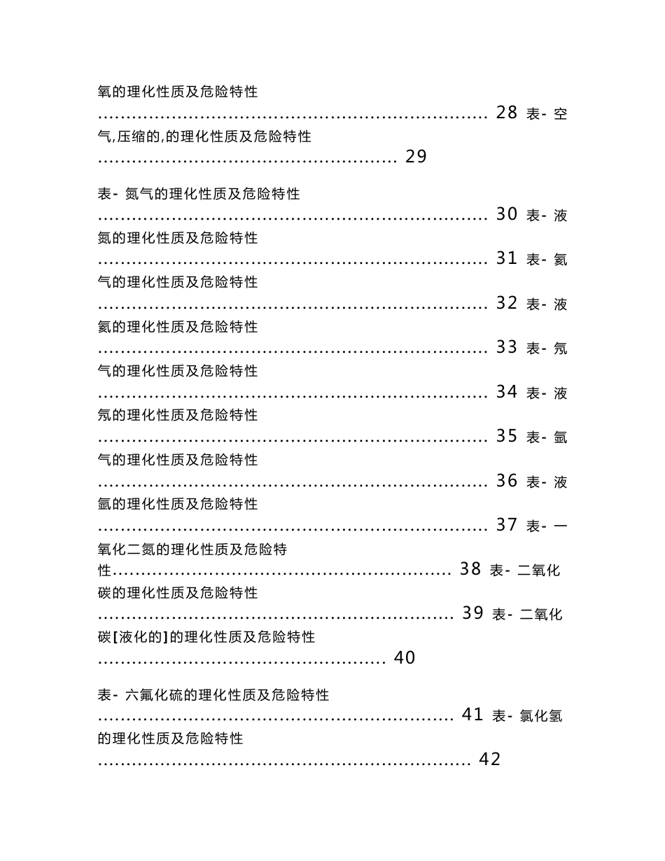 危险化学品特性表汇总(常用)_第3页