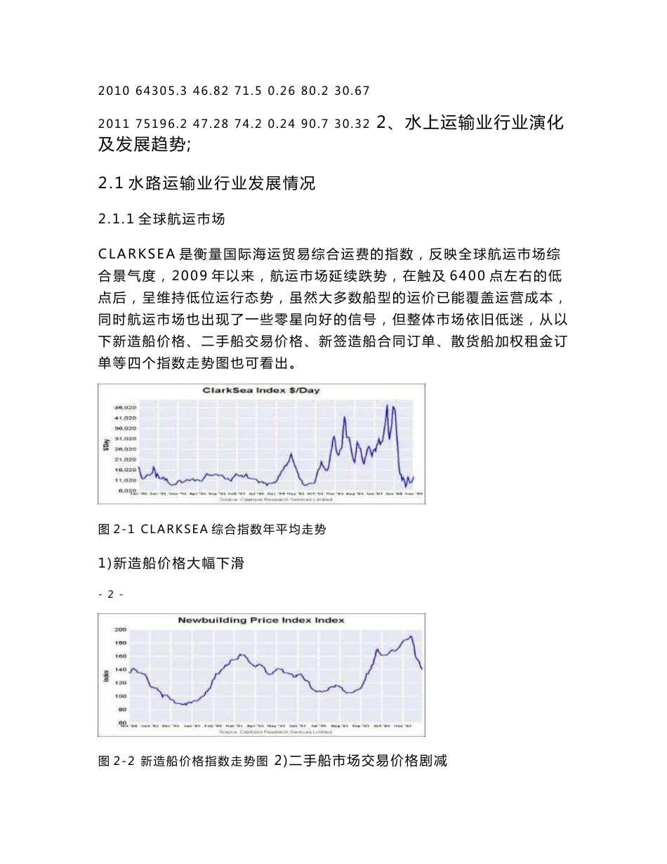 水上运输行业分析报告_第3页