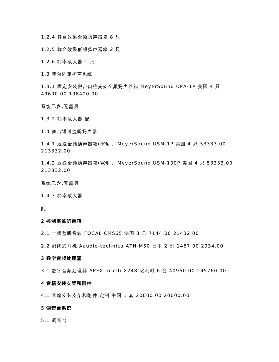 投标货物分项报价明细表 （附件）_第2页