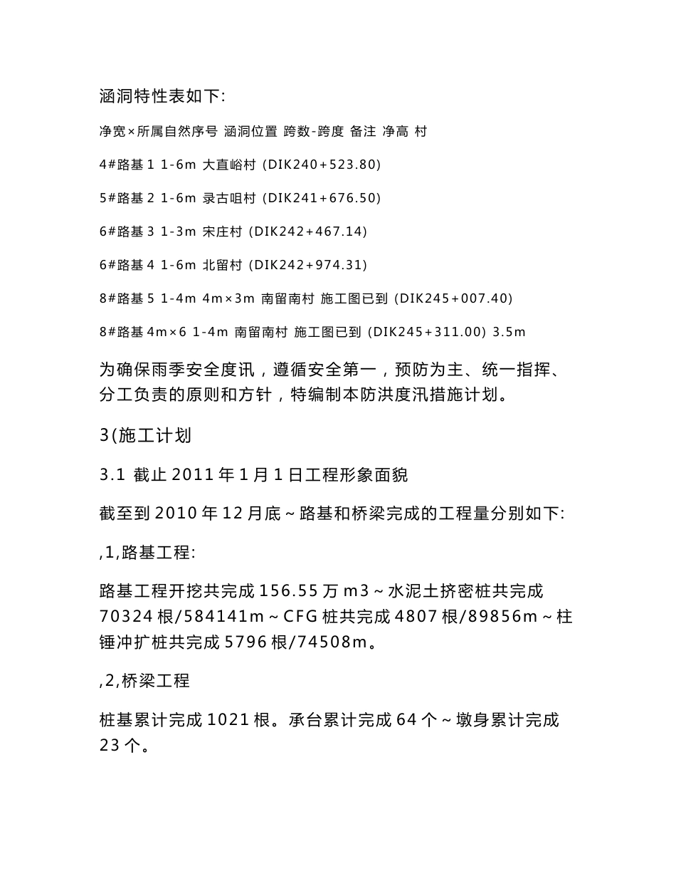 [建筑]大西铁路客运专线5项目部防洪度汛方案_第3页