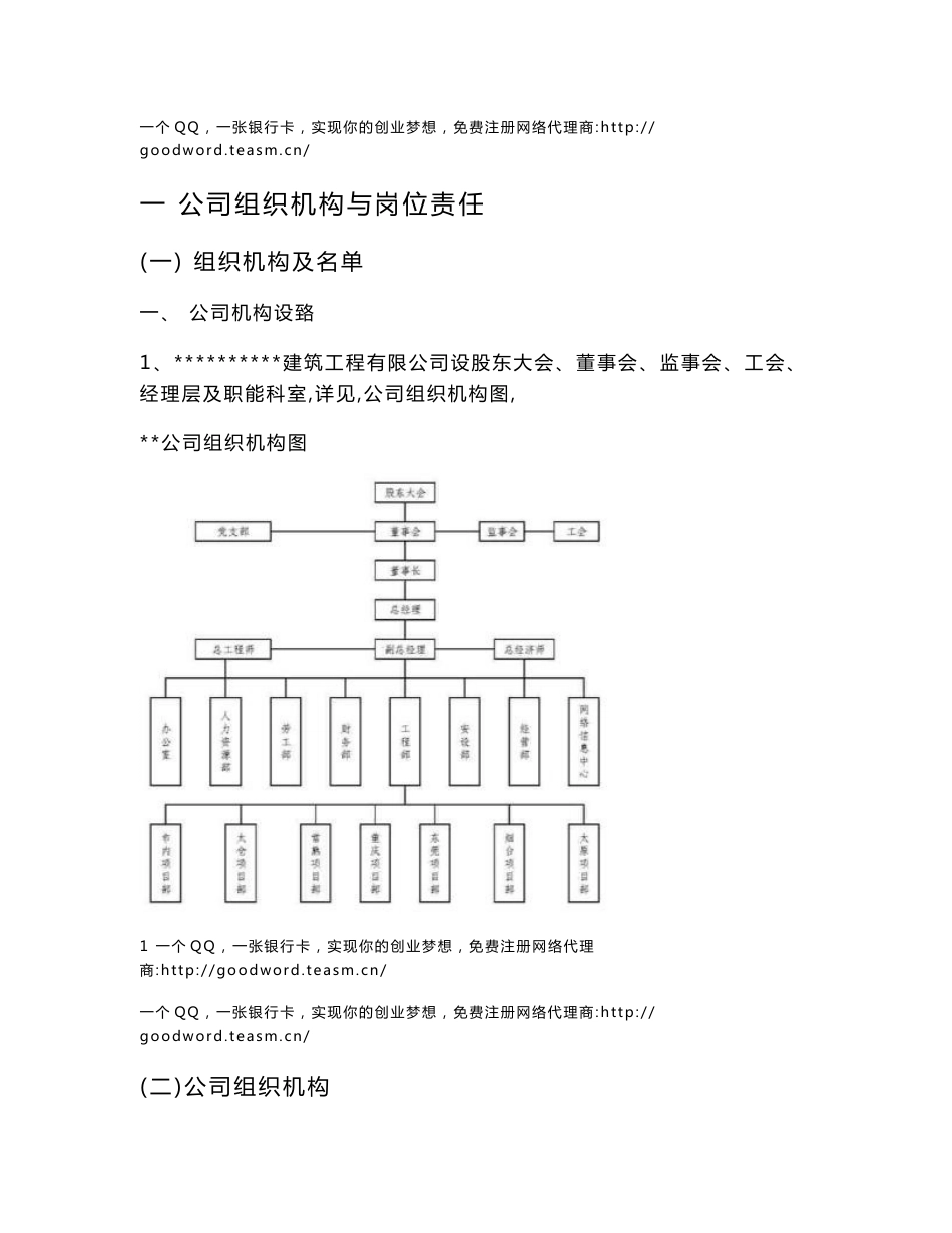 某建筑公司企业管理制度_第1页