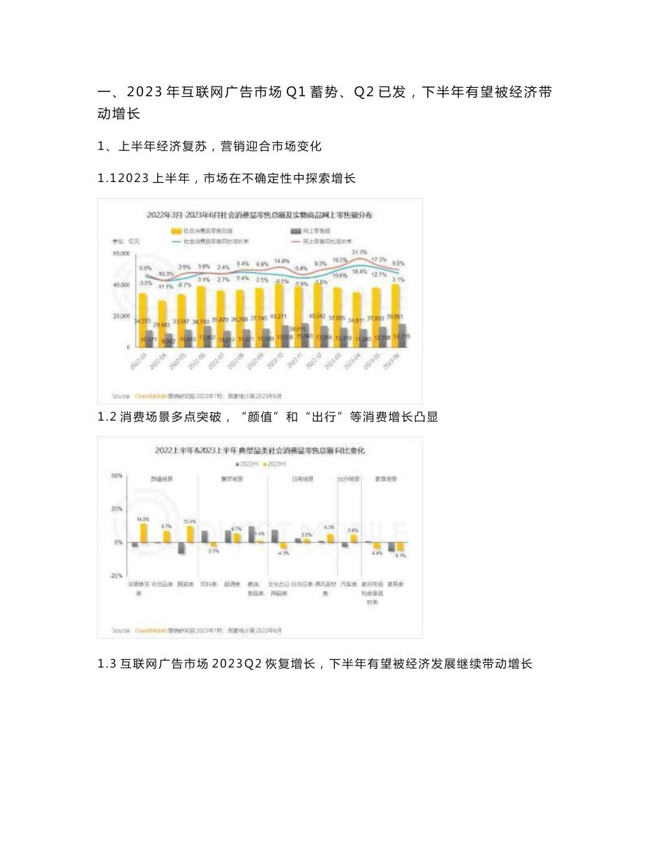 QuestMobile2023互联网广告市场半年报告_第2页