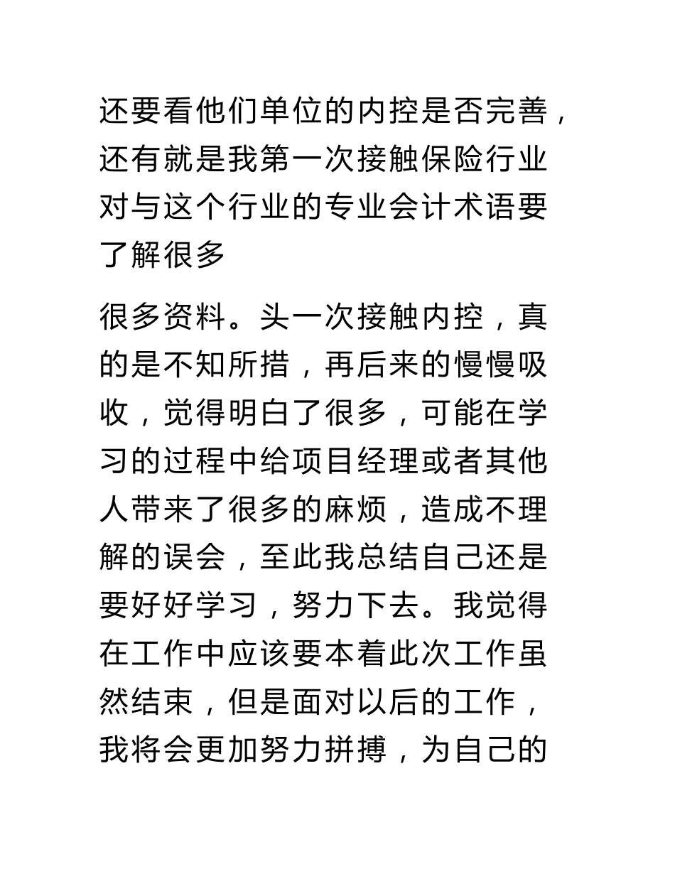 会计师事务所,审计人员年度工作总结_第3页