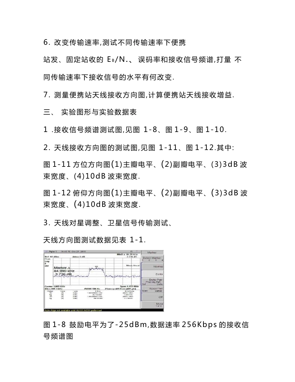 南邮卫星通信试验报告_第3页