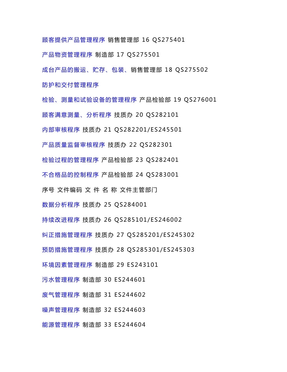 浙江杭叉工程机械  QEMS程序文件_第3页