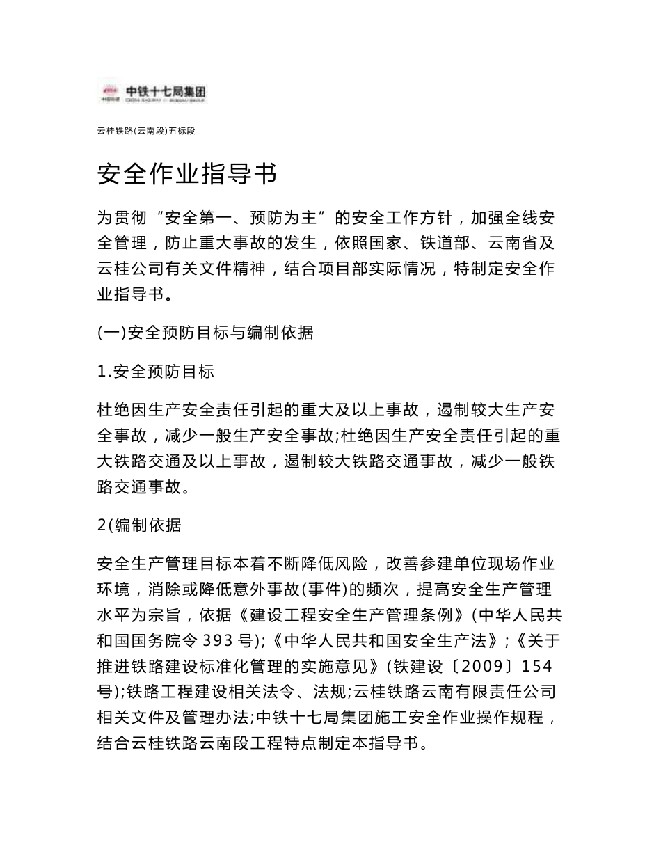 安全作业指导书_第1页