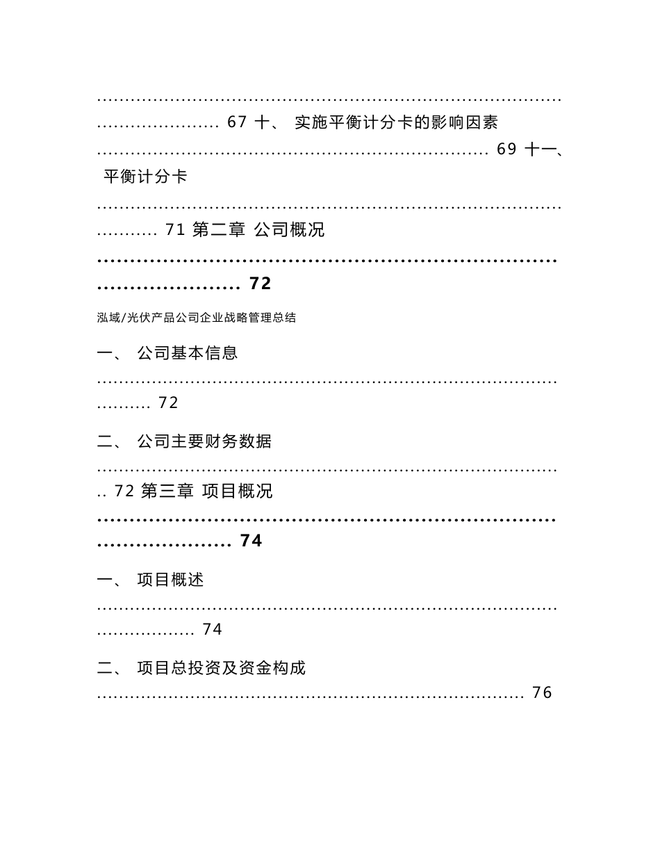 光伏产品公司企业战略管理总结_第2页