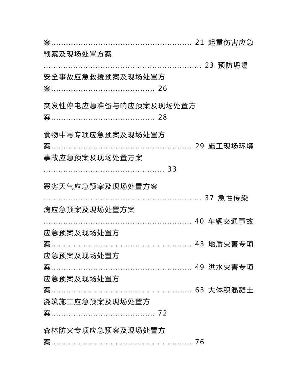 应急预案及现场处置方案汇编_第2页