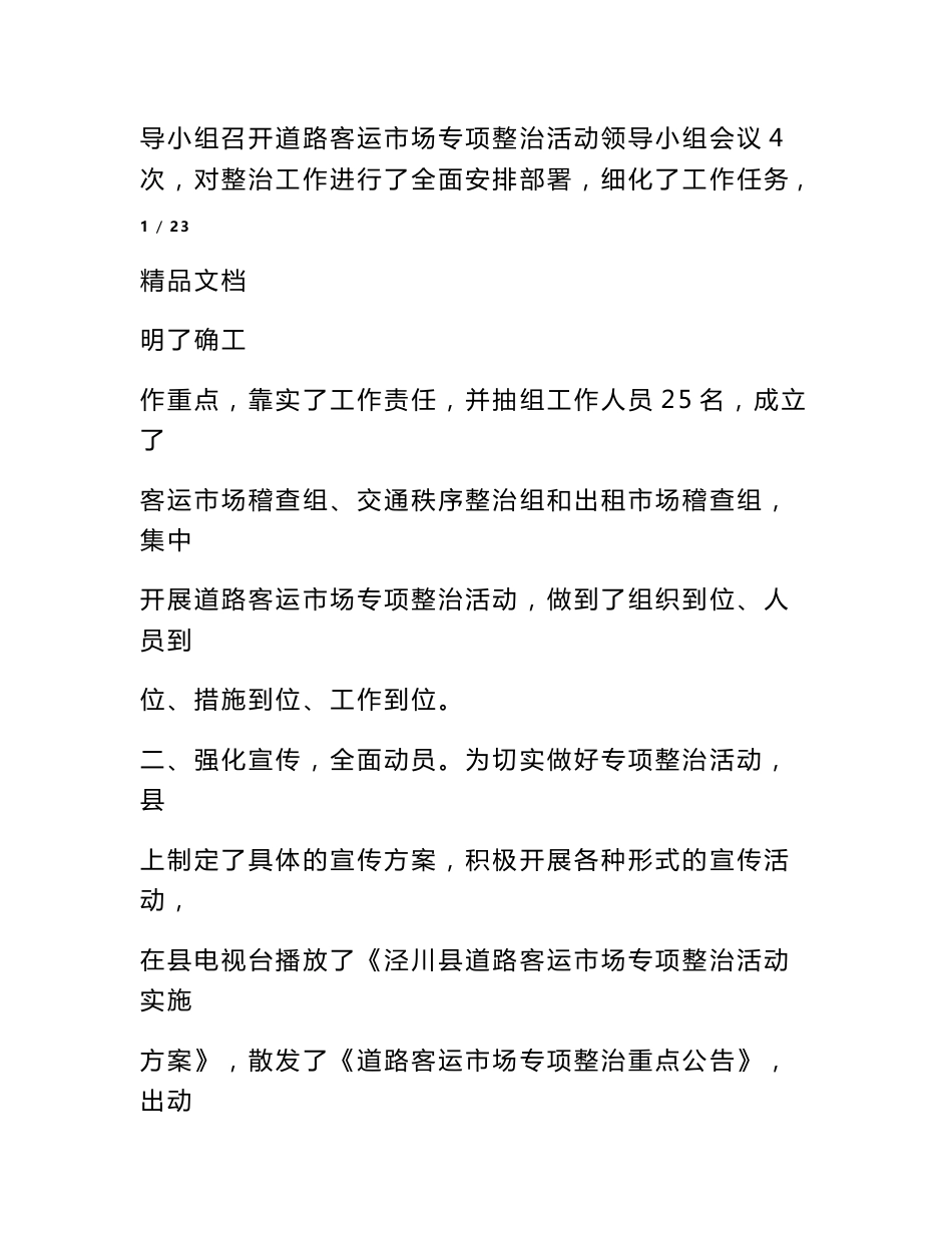 客运市场专项整治总结_第2页