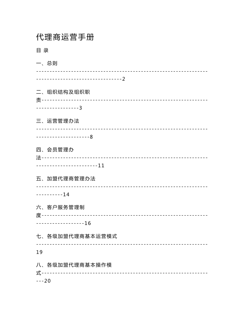 代理商运营手册_第1页