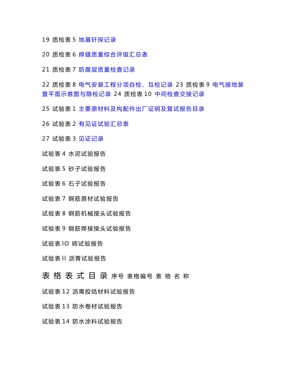 市政工程资料表格_第2页