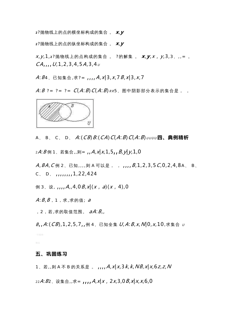 高中数学学业水平考试复习知识点及基础题型练习_第2页