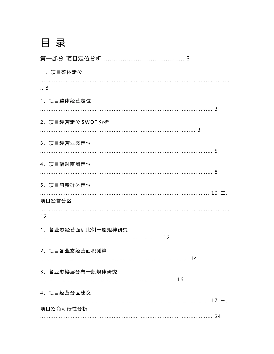 九龙新世纪商贸城定位及规划设计建议报告_第1页