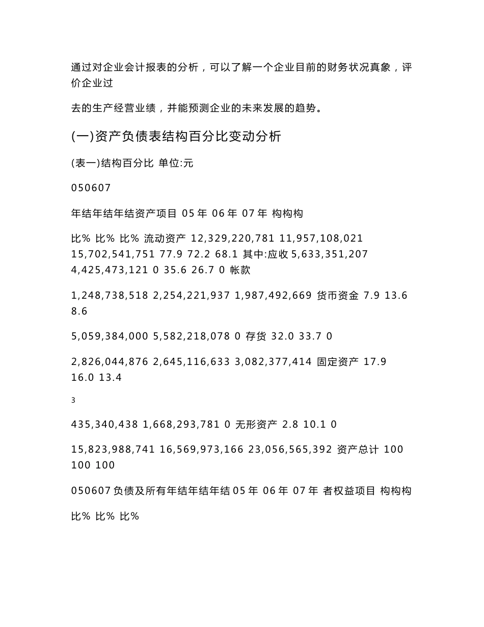 会计学专业毕业论文财务报表分析论文范文_财务报表分析范文报告含财务报表_第3页