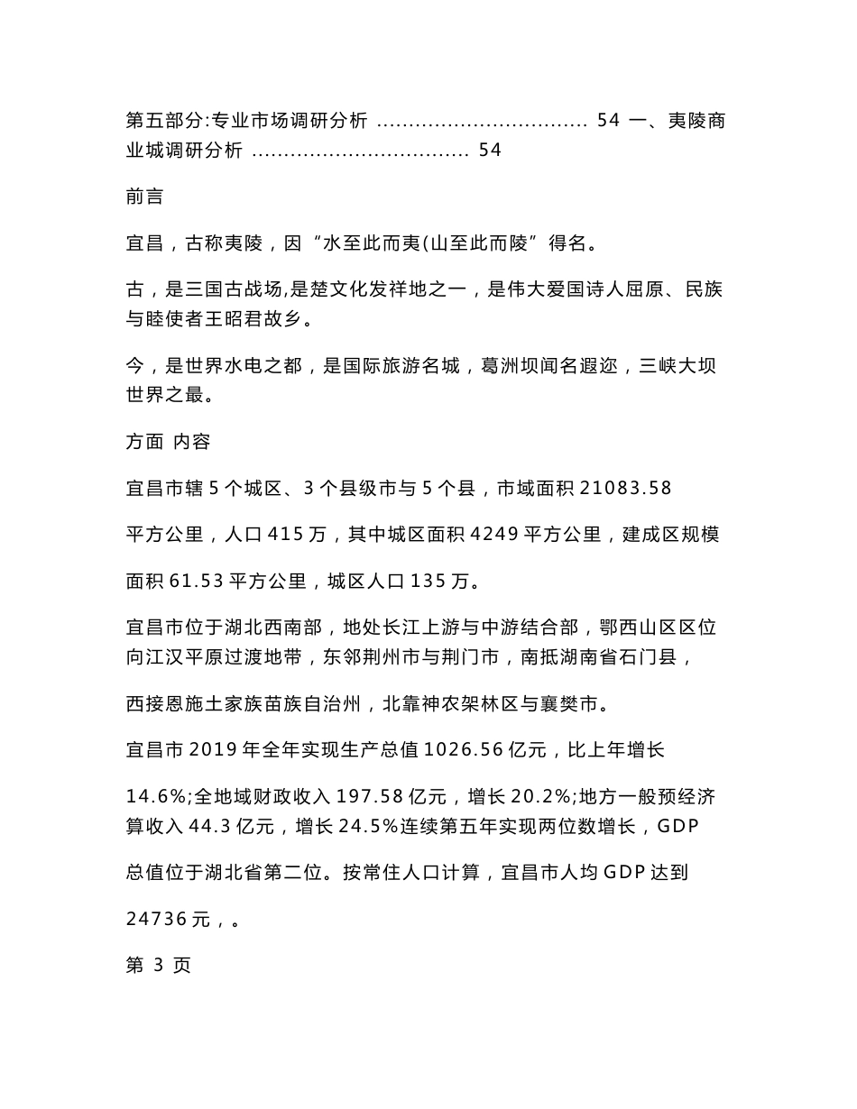 宜昌市核心商圈调研报告初_第3页