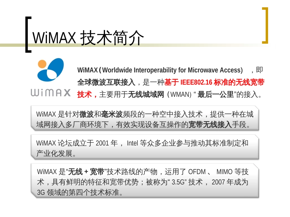 WiMAX技术_第2页