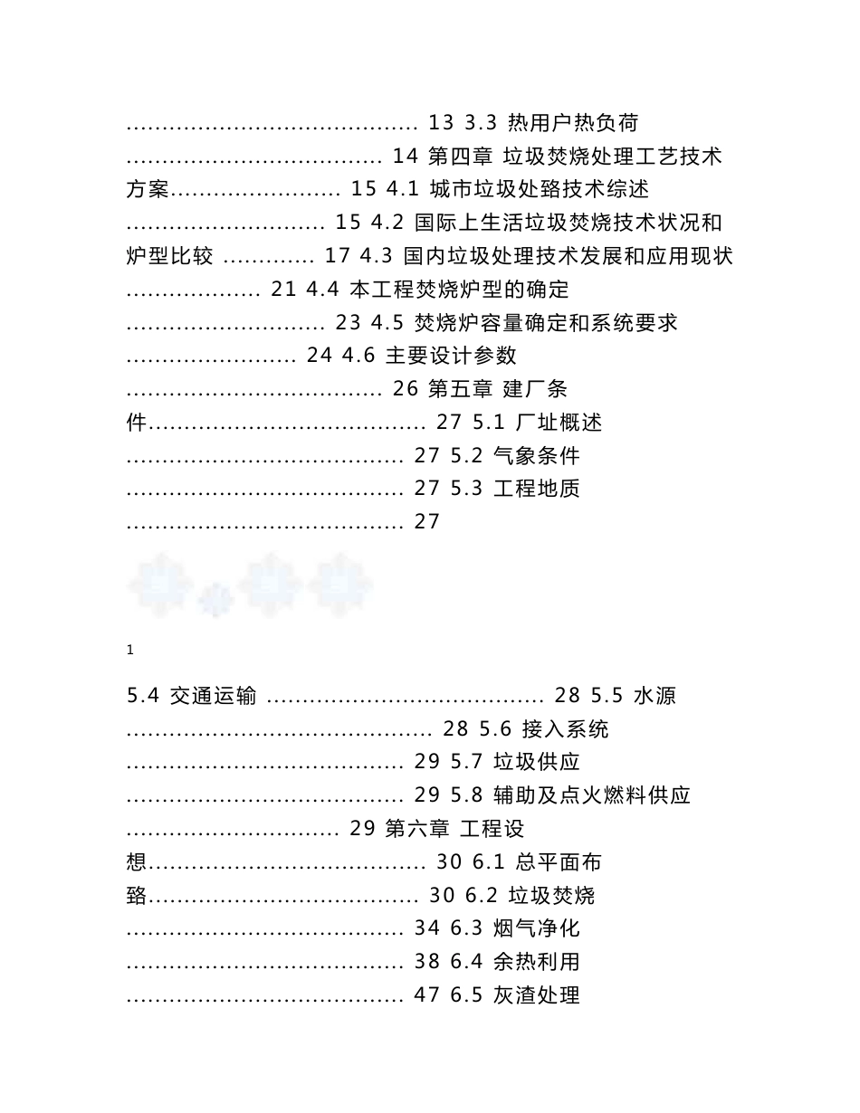 垃圾焚烧发电厂可行性研究报告_第3页