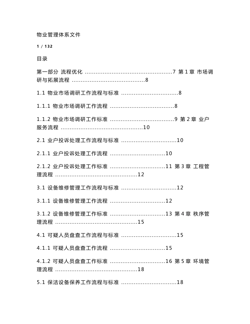 物业管理标准化手册_第1页