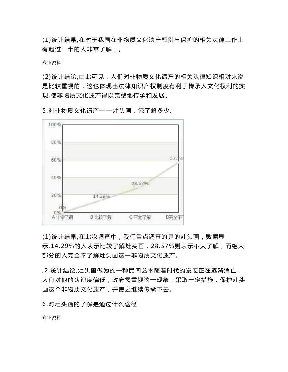 非遗调查报告数据分析_第3页