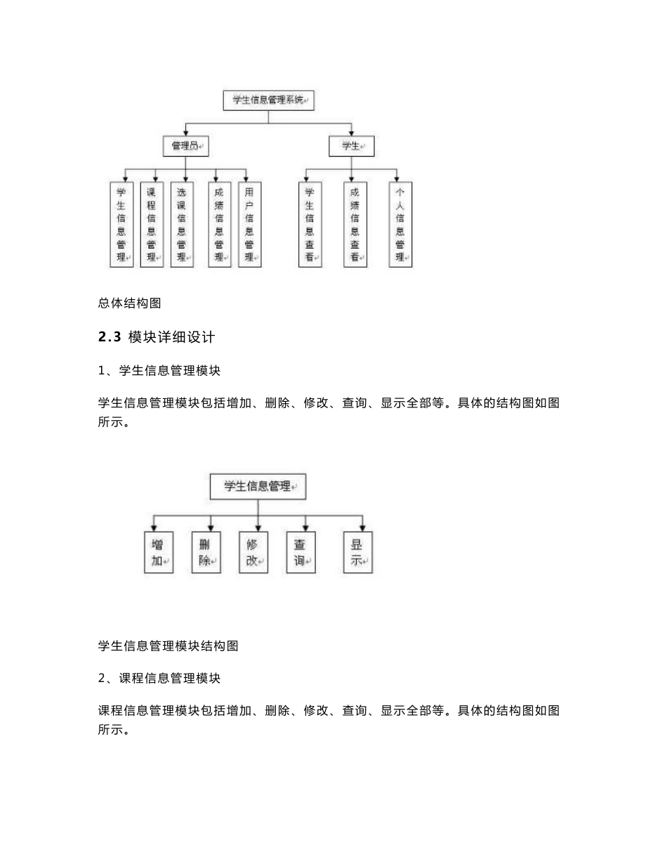 学生信息管理系统(Java) 代码_第2页