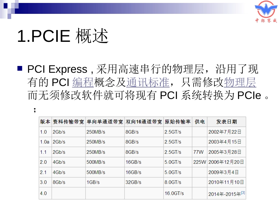 PCIE接口的设计与应用_第3页