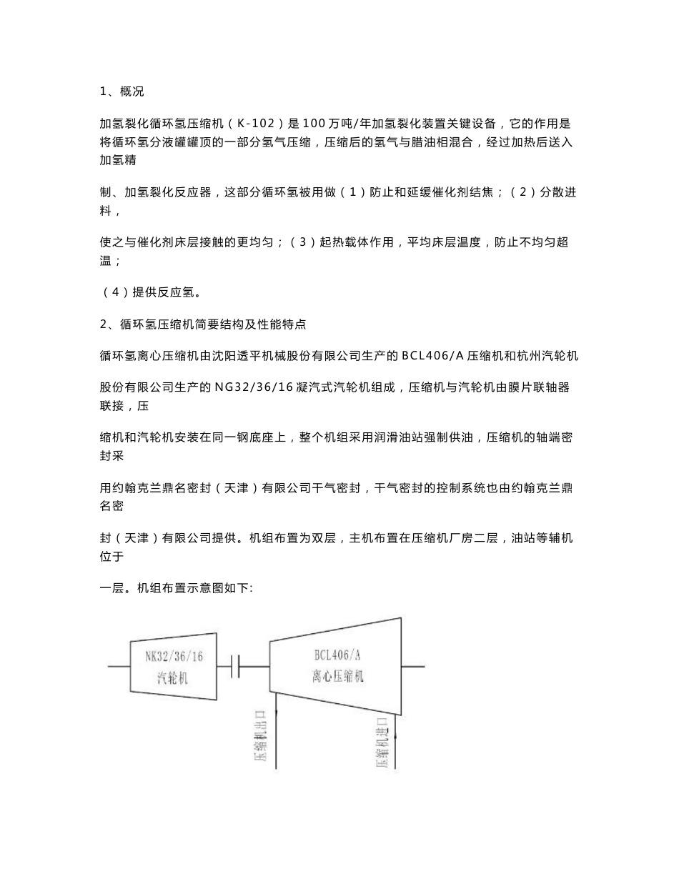 循环氢压缩机操作指南_第1页