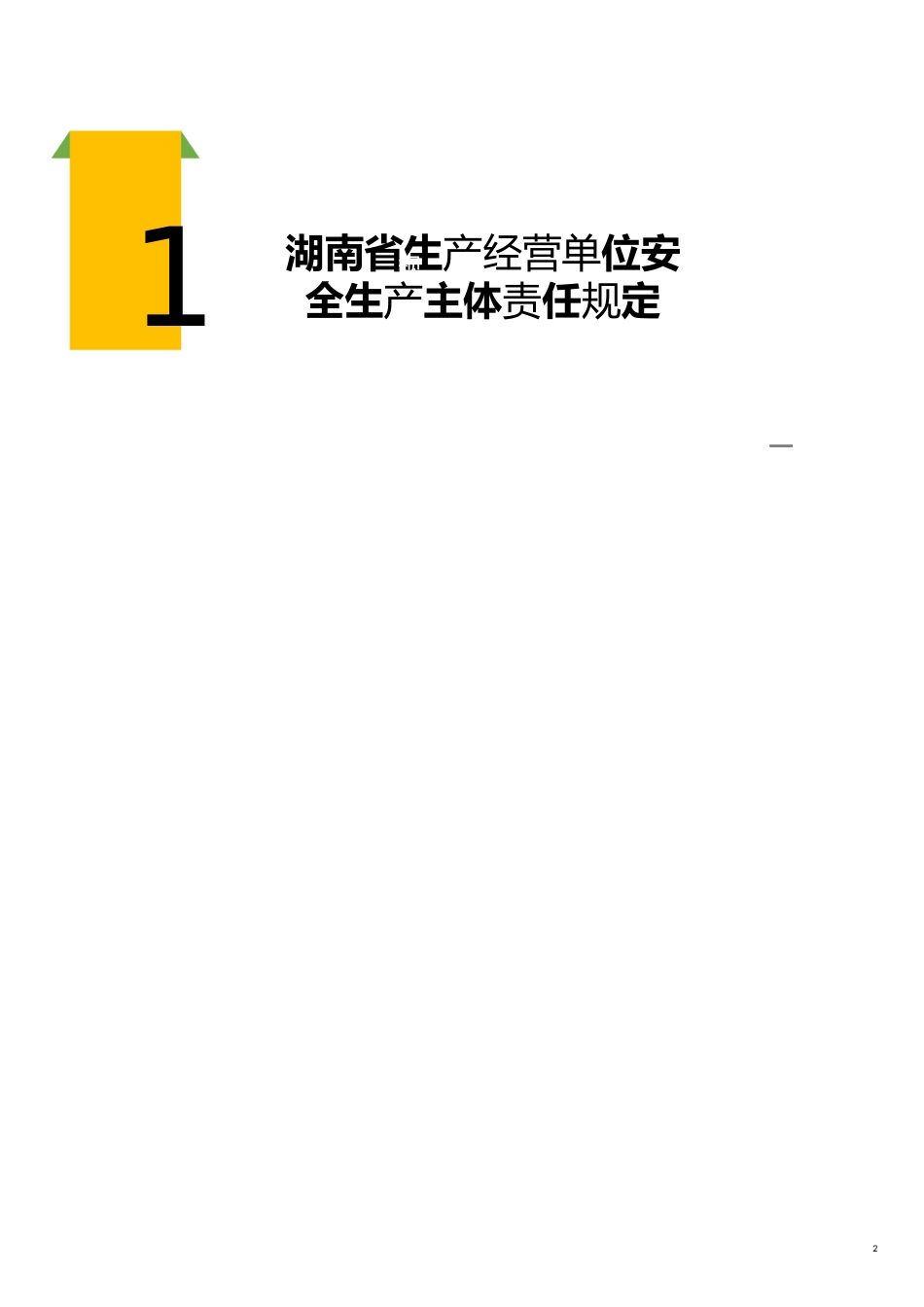 湖南省生产经营单位安全生产主体责任规定_第2页