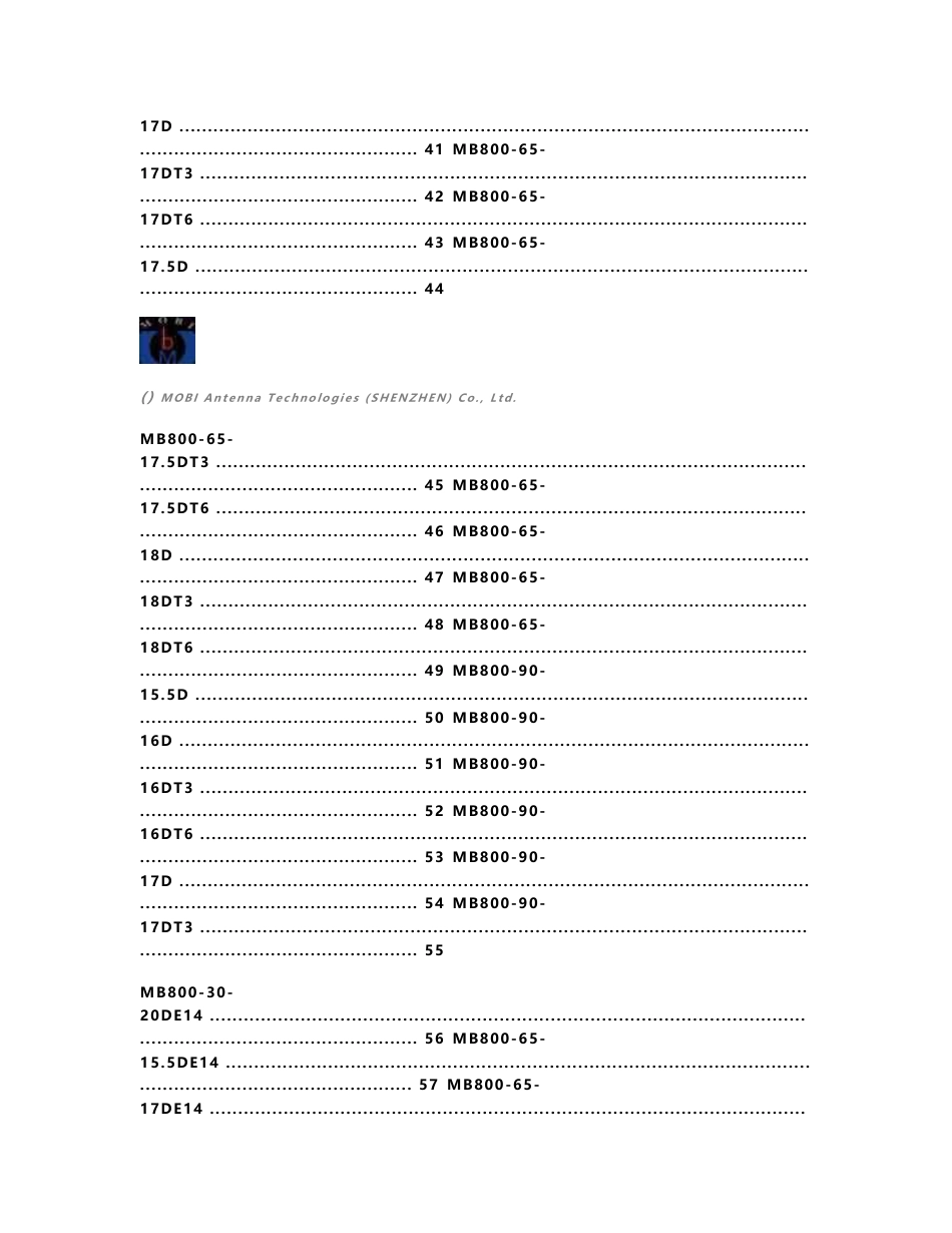 摩比CDMA 800MHz 天线产品手册_第3页