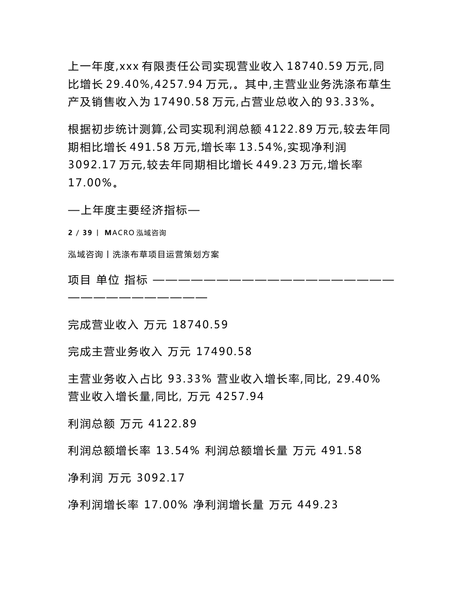 洗涤布草项目运营策划方案_第2页