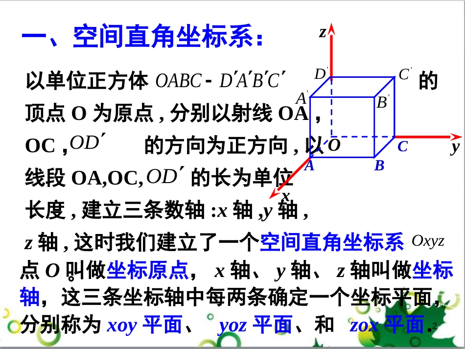 立体几何中的向量方法[共30页]_第2页