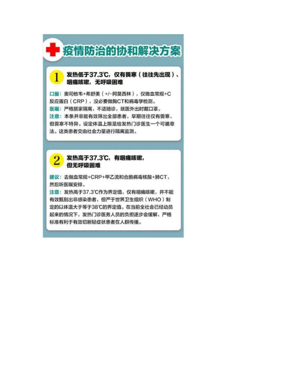 新型冠状病毒肺炎治疗方法与预防手册_第1页
